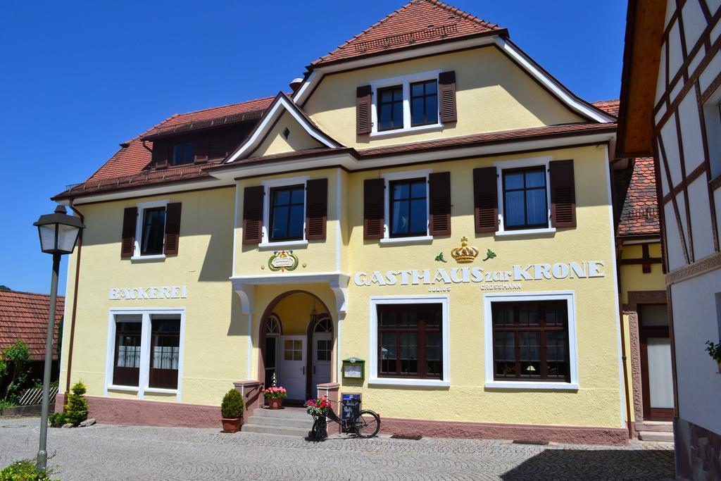 Gasthaus Zur Krone Weisenbach Exteriér fotografie
